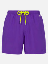 Man lightweight fabric purple swim-shorts Lighting Pantone | PANTONE SPECIAL EDITION