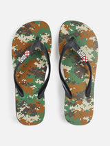 Camouflage flip flops Tommy