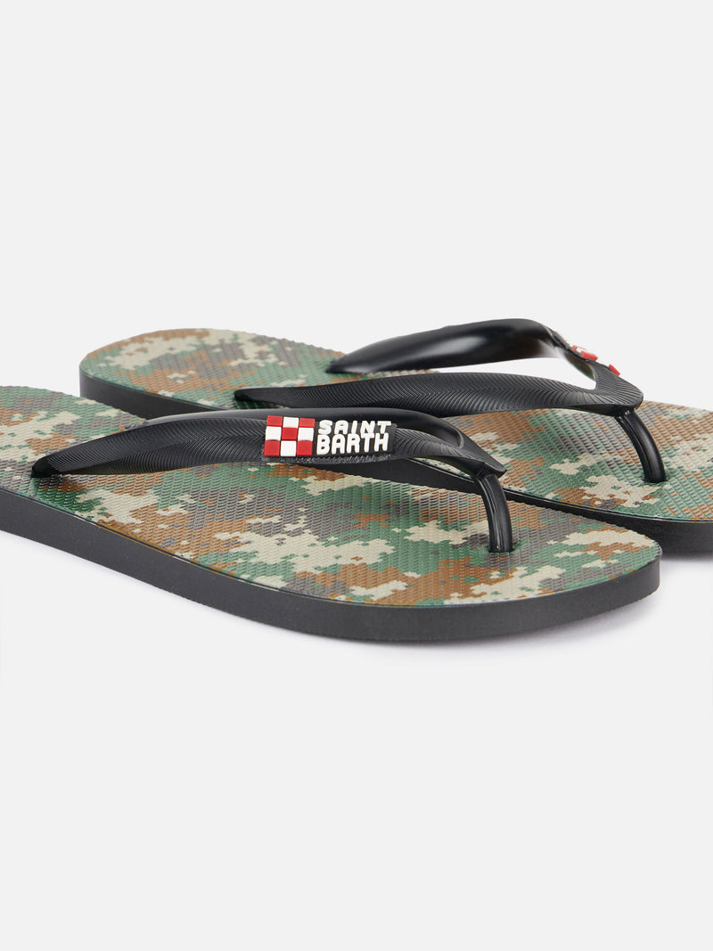 Camouflage flip flops Tommy