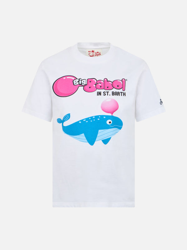 Boy t-shirt with Big Babol whale placed print | BIG BABOL SPECIAL EDITION