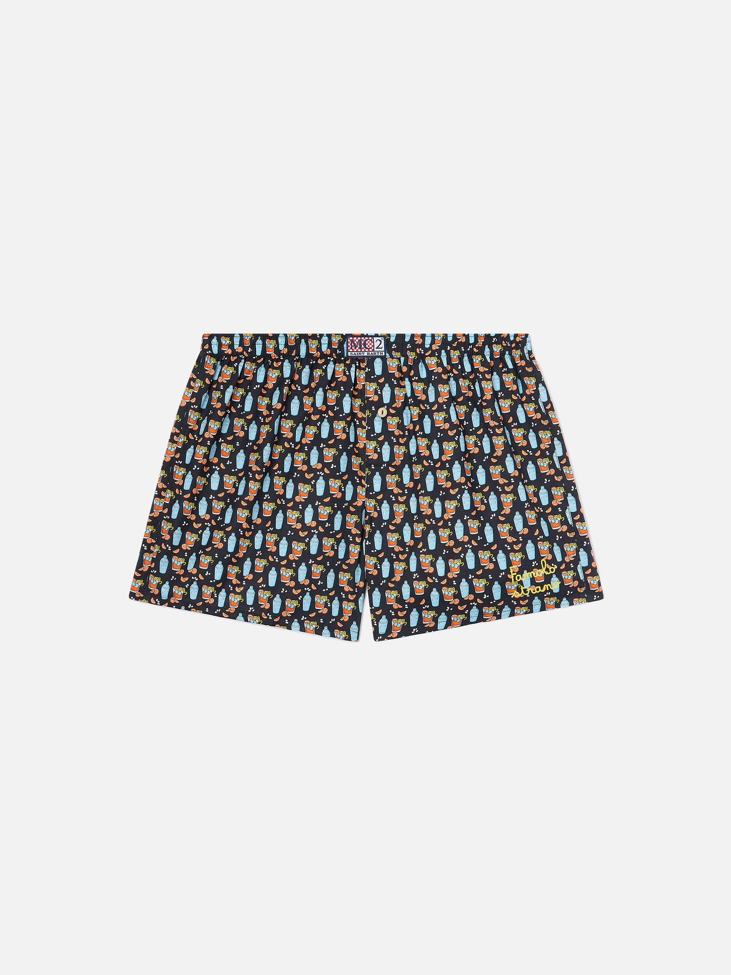 Calzoncillos bóxer de algodón Adam con estampado de cóctel 