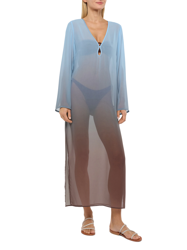 Agatha georgette maxi dress