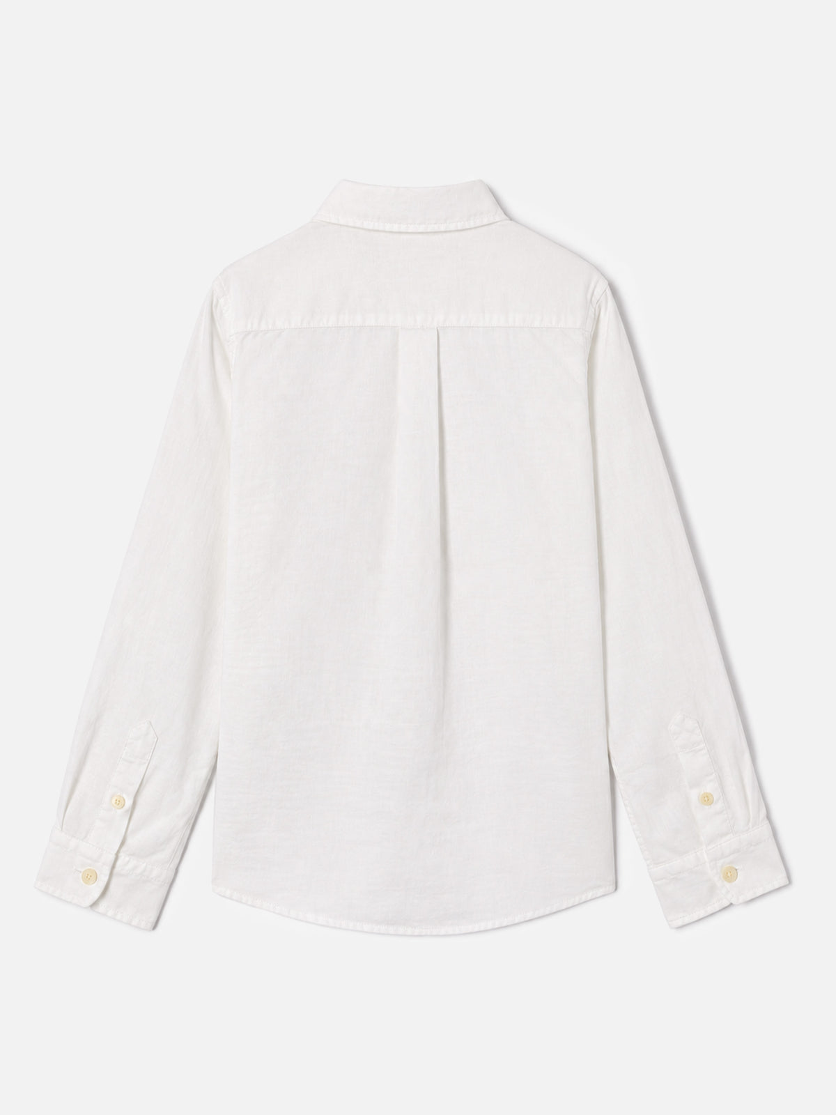 Camicia Agnes in lino bianco