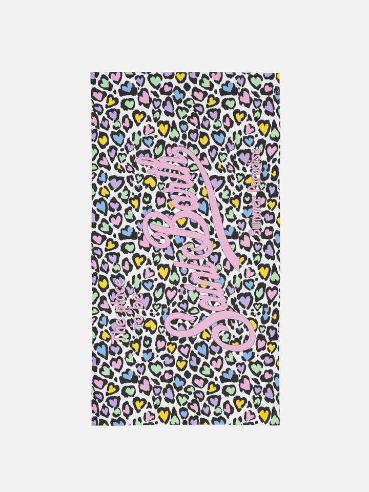 Telo mare in microfibra animalier Aidan