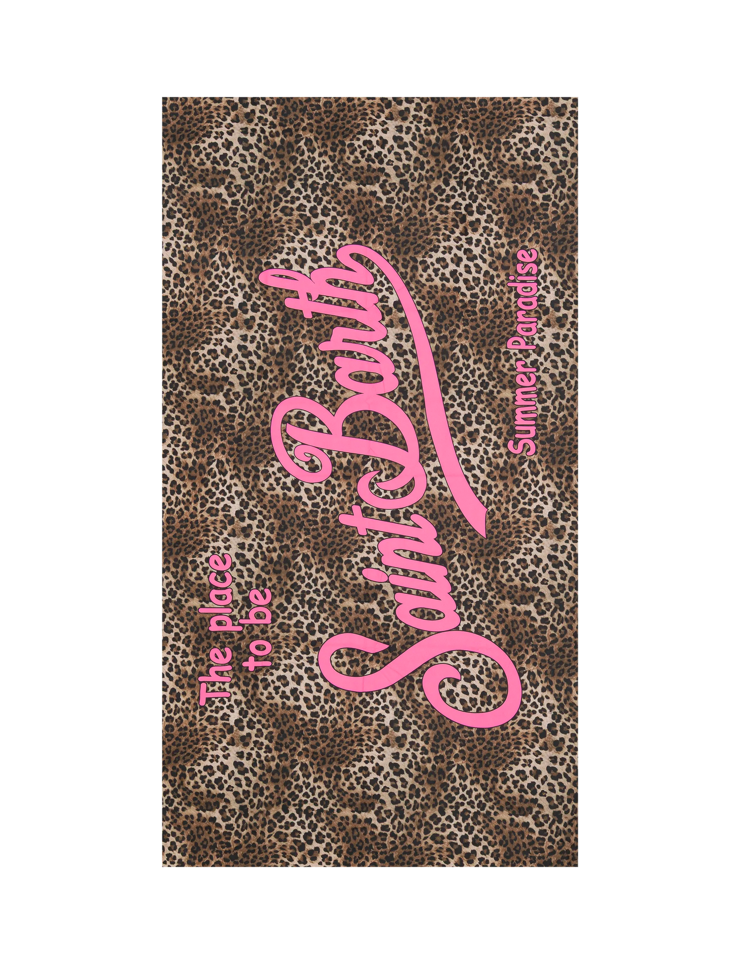 Microfiber beach towel Aidan with animalier print