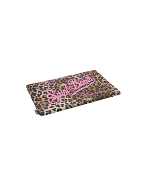 Microfiber beach towel Aidan with animalier print