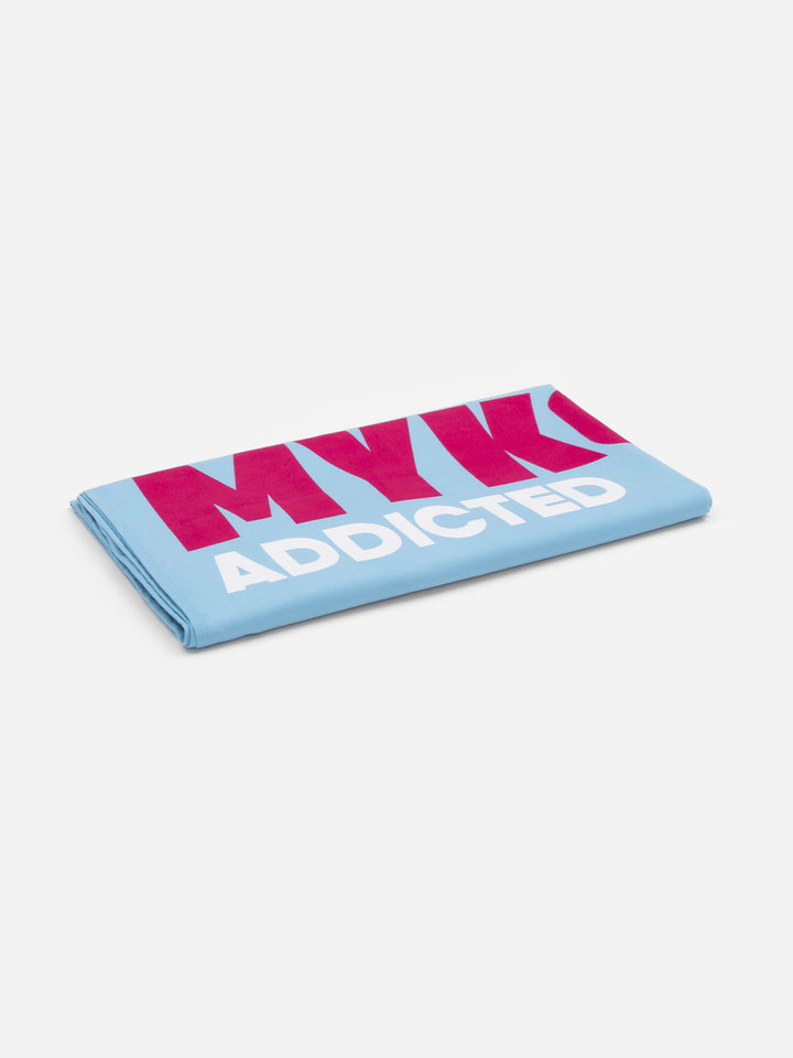 Mikrofaser-Strandtuch mit Mykonos-Print Aidan