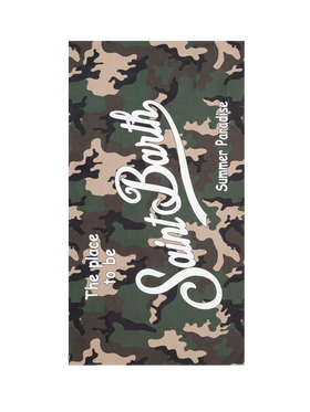 Mikrofaser-Strandtuch Aidan mit Camouflage-Print