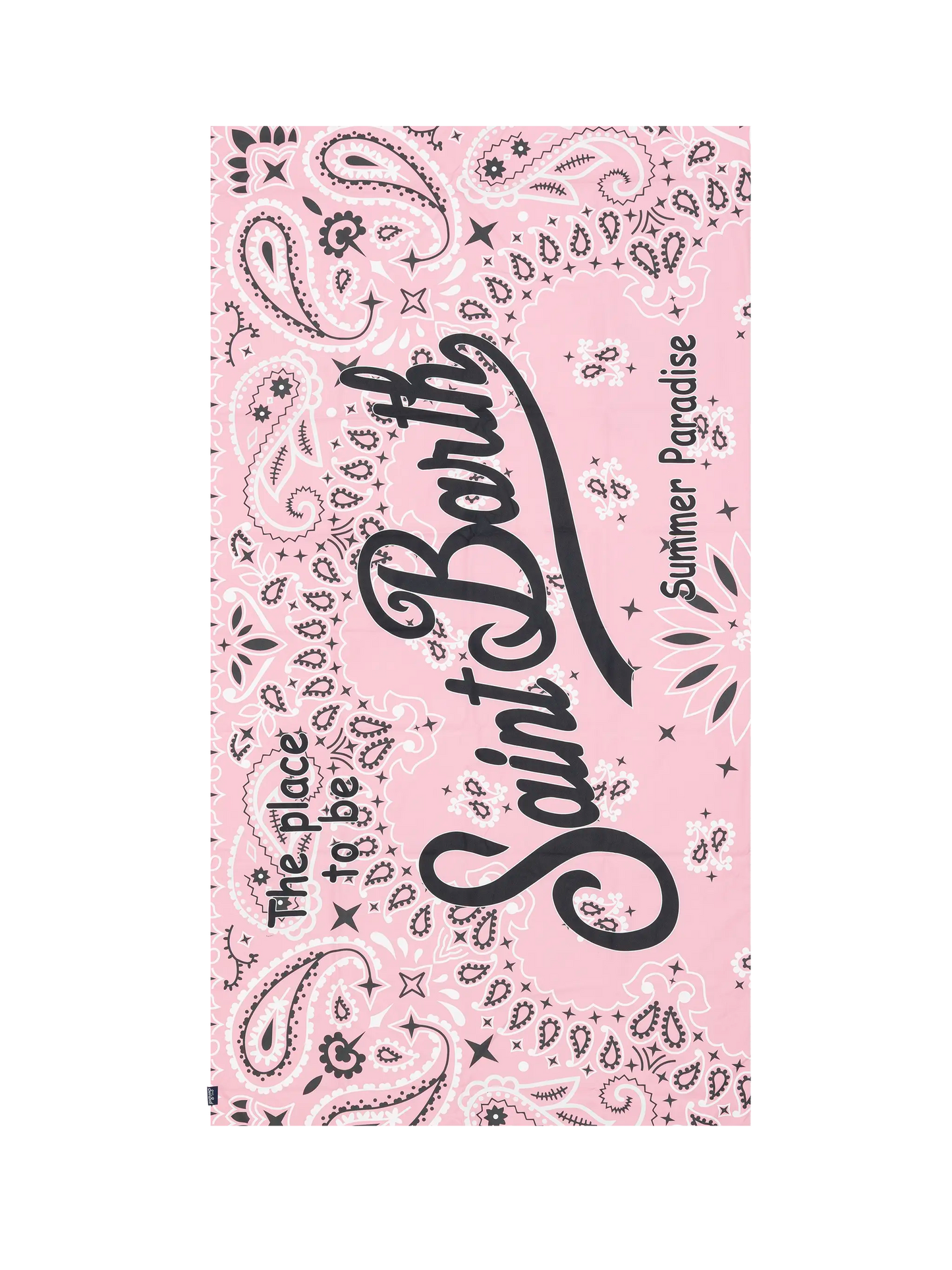 Microfiber beach towel Aidan with bandanna print