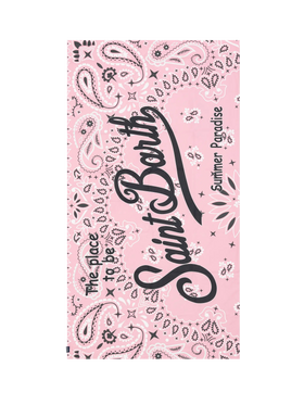 Microfiber beach towel Aidan with bandanna print