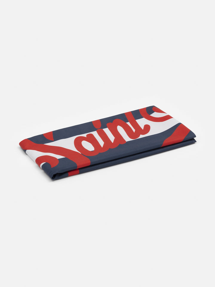 Microfiber beach towel Aidan with striped print - MC2 Saint Barth