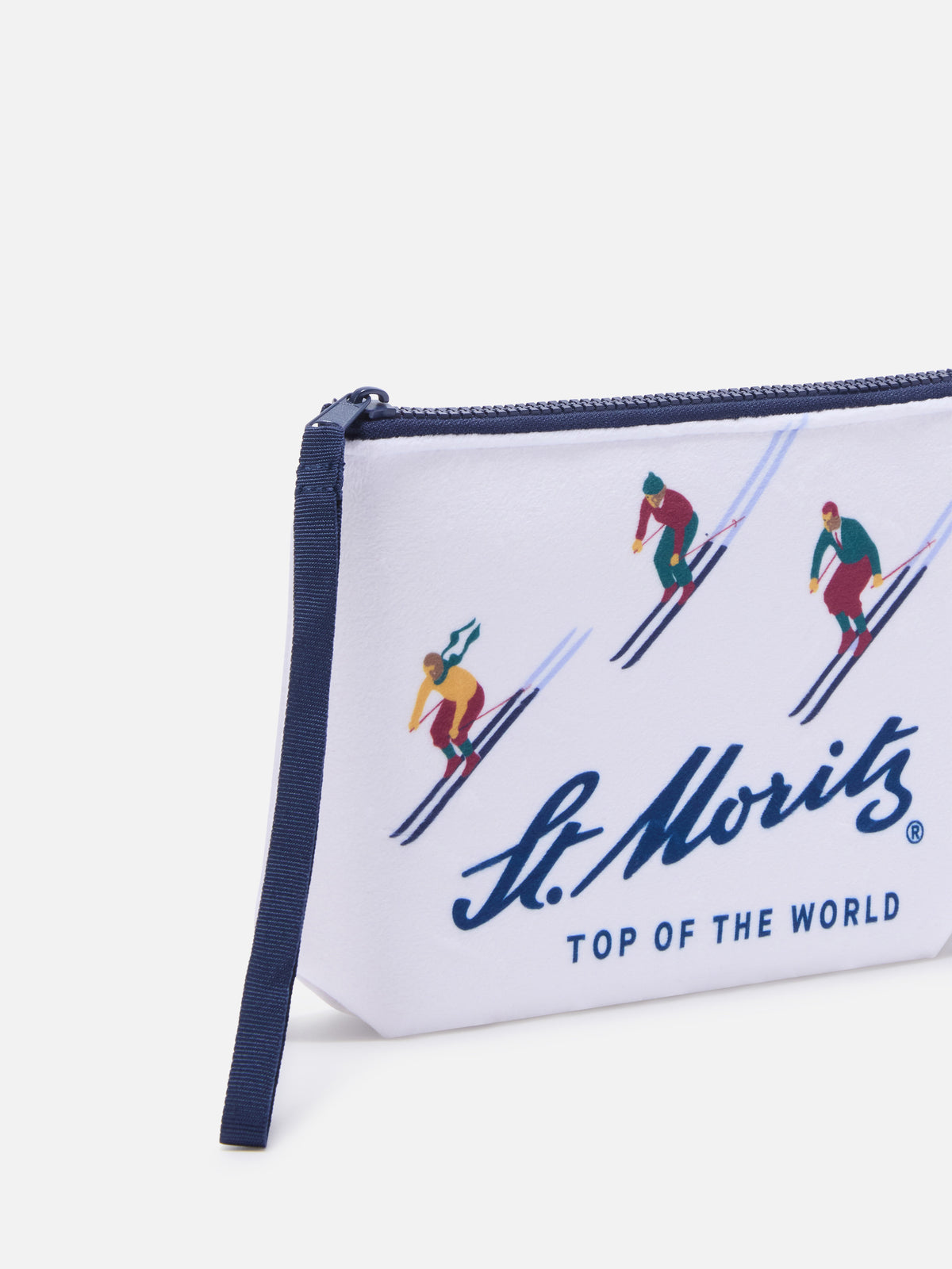 Off white Aline pochette mit St. Moritz-Print | Special edition 