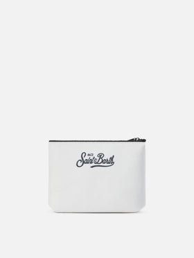 Pochette Aline panna con stampa Mont Blanc | Special edition