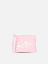 Pochette Aline in spugna rosa