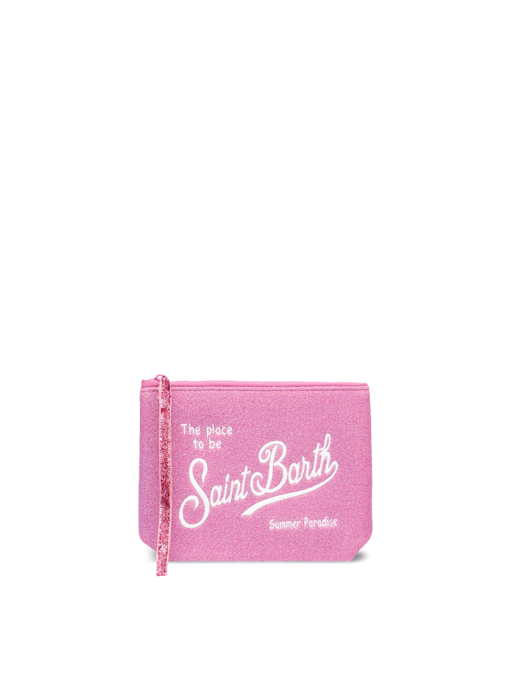 Aline pink lurex pochette - MC2 Saint Barth
