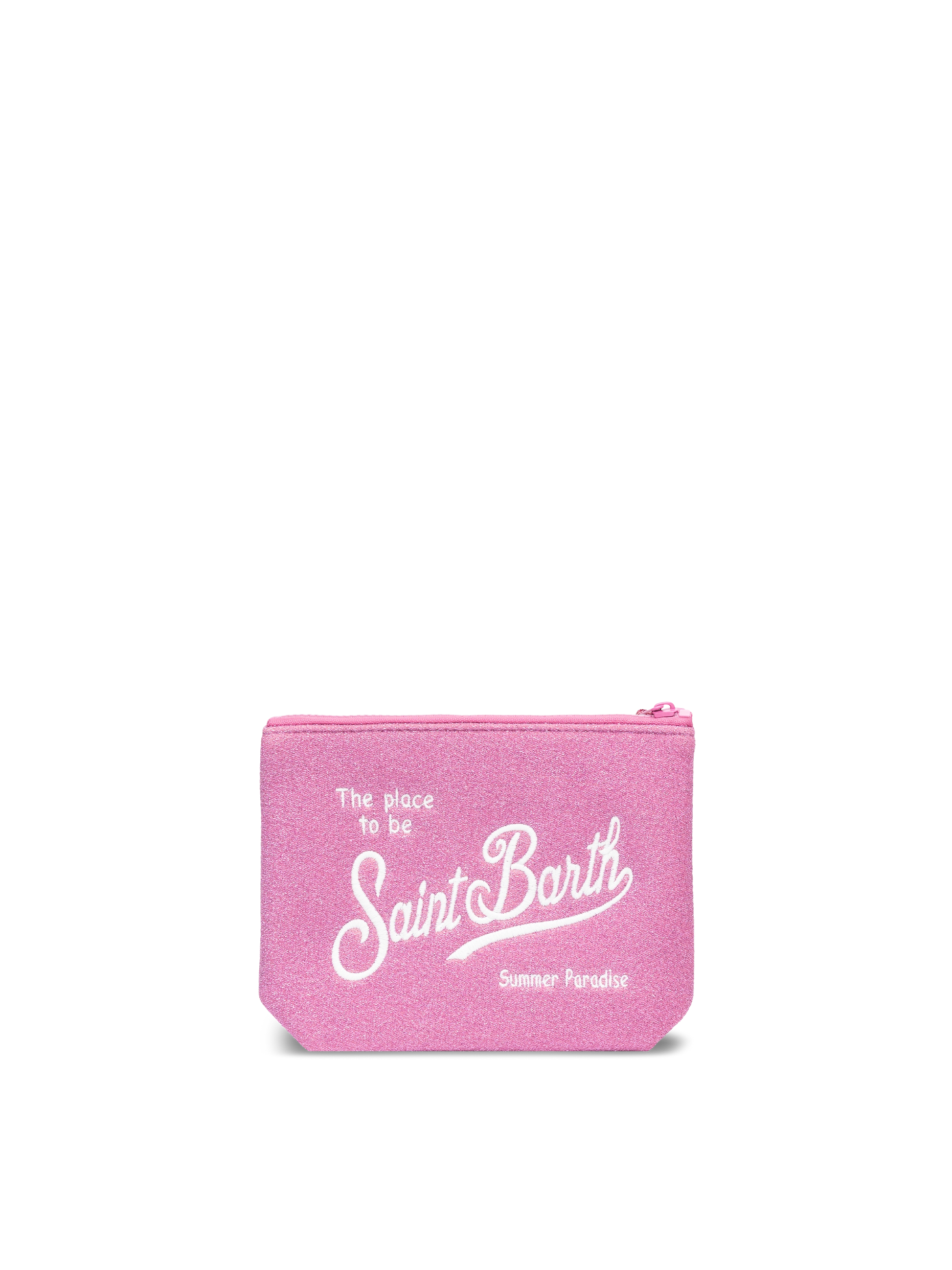 Aline pink lurex pochette - MC2 Saint Barth