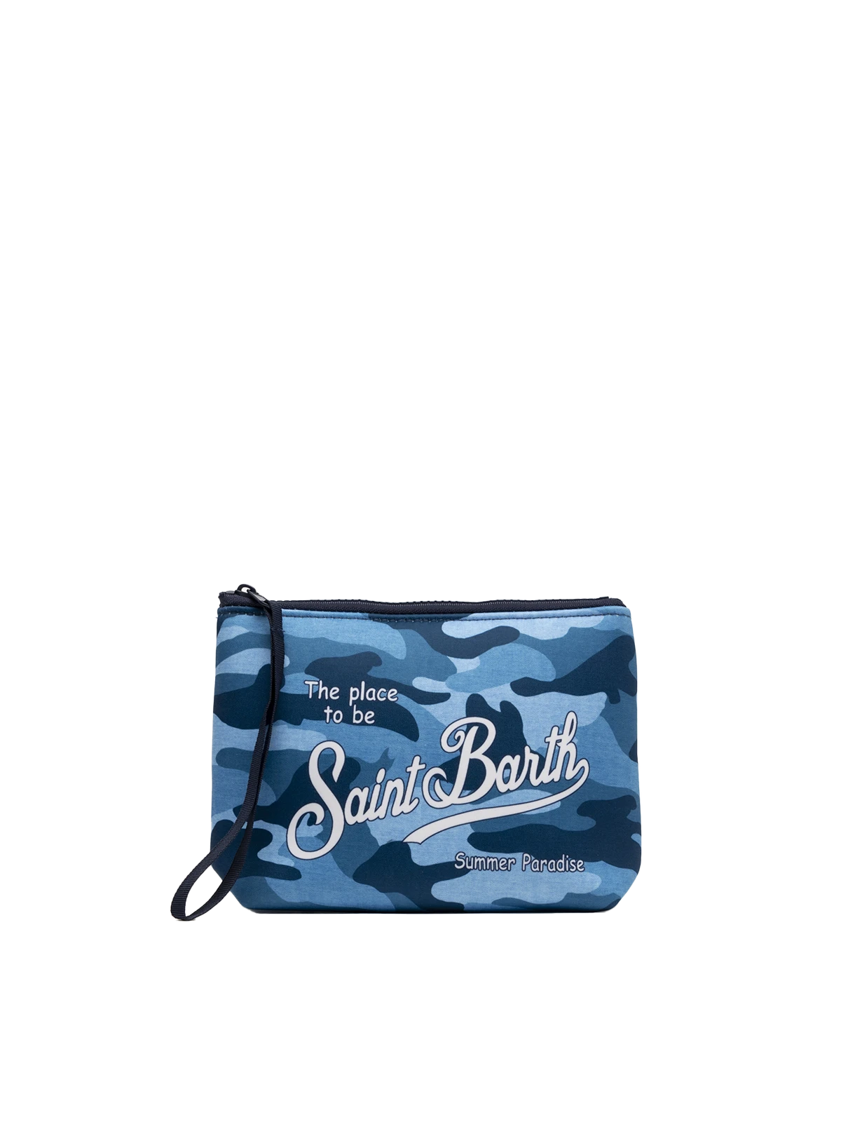 Aline Scuba-Pochette mit Tarnmuster
