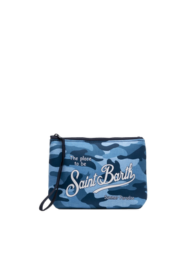 Aline Scuba-Pochette mit Tarnmuster