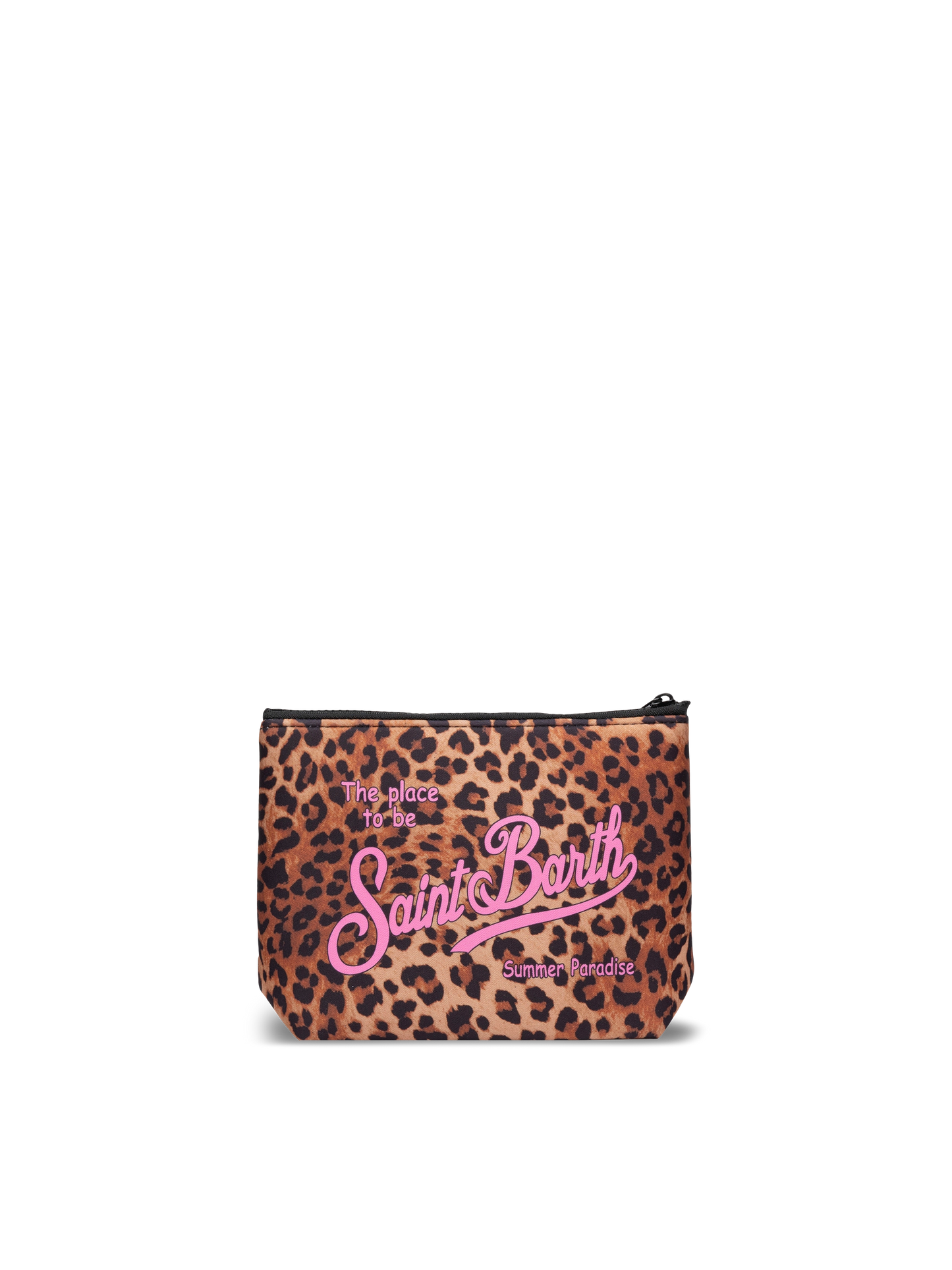 Pochette Aline in scuba con stampa animalier