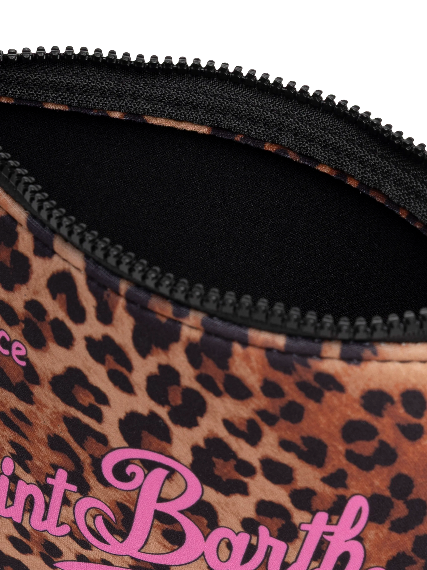Pochette Aline in scuba con stampa animalier