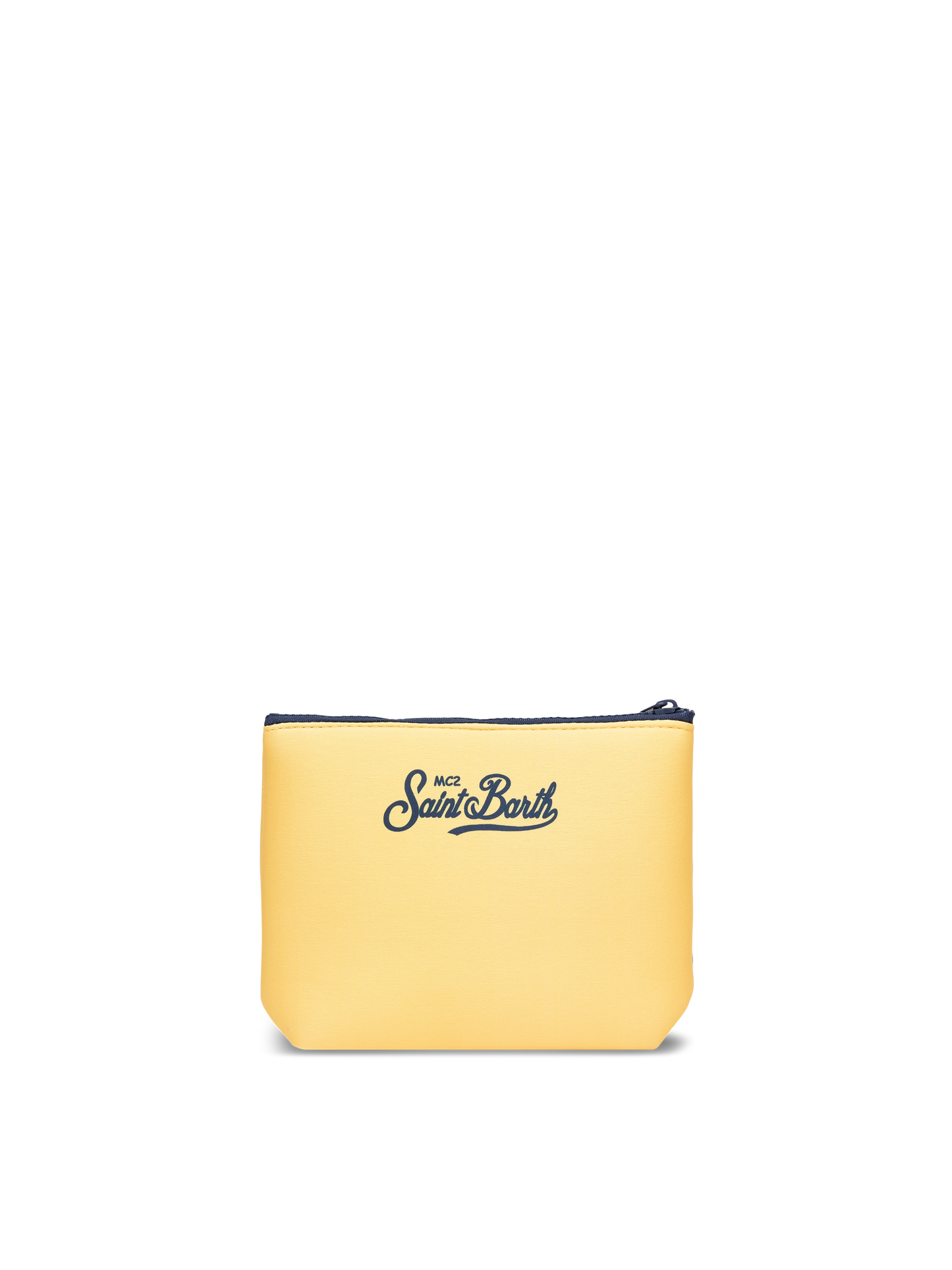 Aline scuba pochette with Miami postcard print