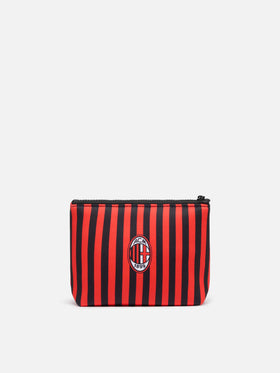 Aline scuba pochette with Milan print | AC MILAN SPECIAL EDITION - MC2 Saint Barth