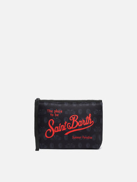 Aline scuba pochette with Milan print | AC MILAN SPECIAL EDITION - MC2 Saint Barth