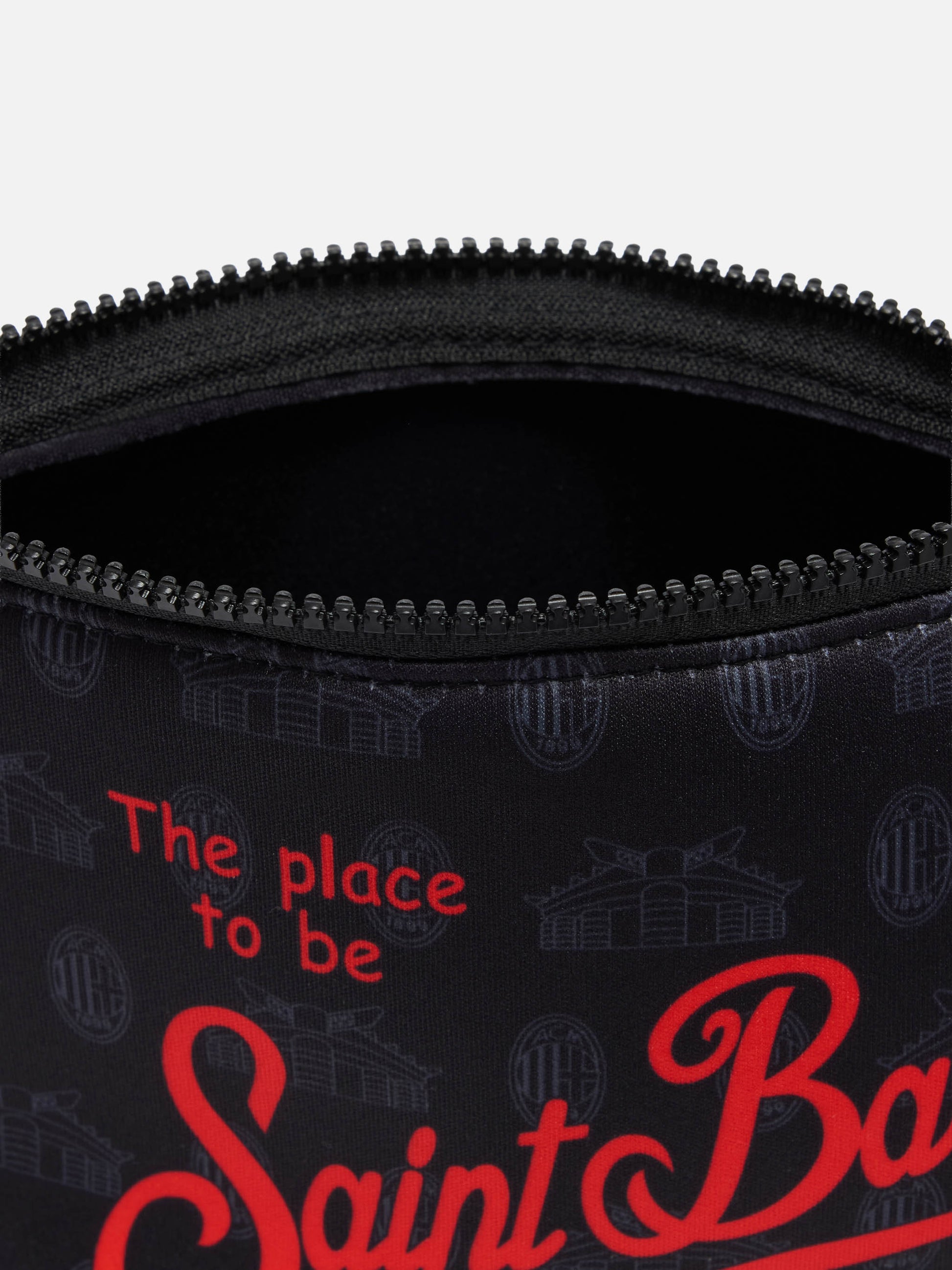 Aline scuba pochette with Milan print | AC MILAN SPECIAL EDITION - MC2 Saint Barth