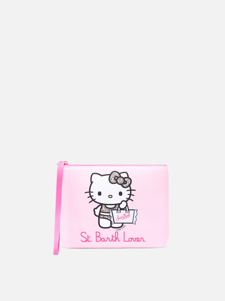 Aline scuba pouch with Hello Kitty St. Barth Lover print | Special Edition