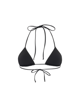Woman triangle top swimsuit Annabelle with rhinestones