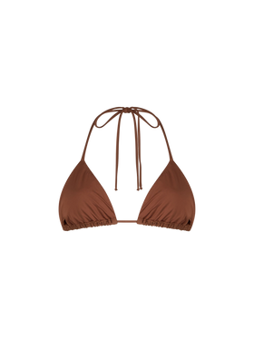 Woman triangle top swimsuit Annabelle with rhinestones