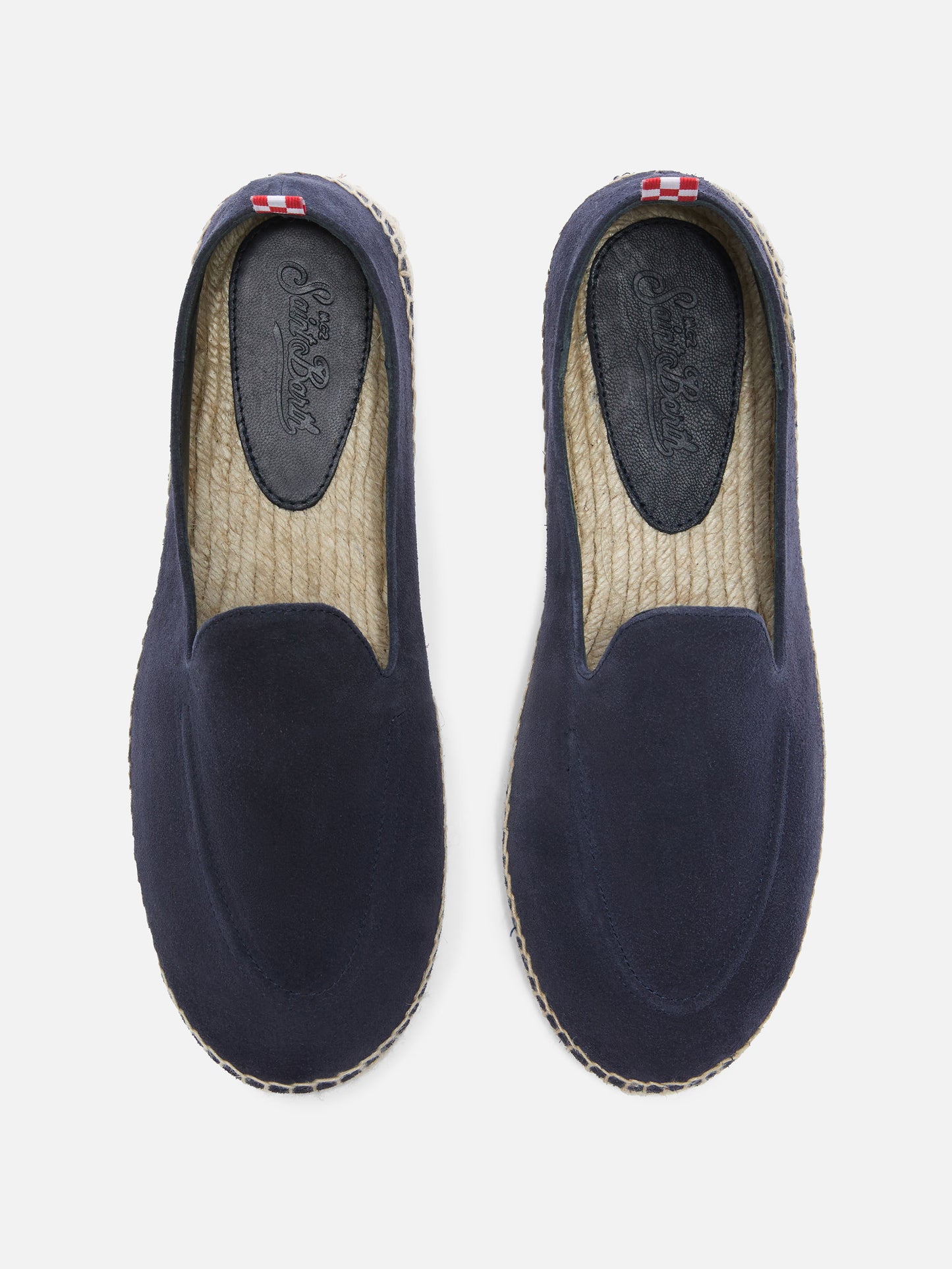 Espadrillas Armand in suede blu navy