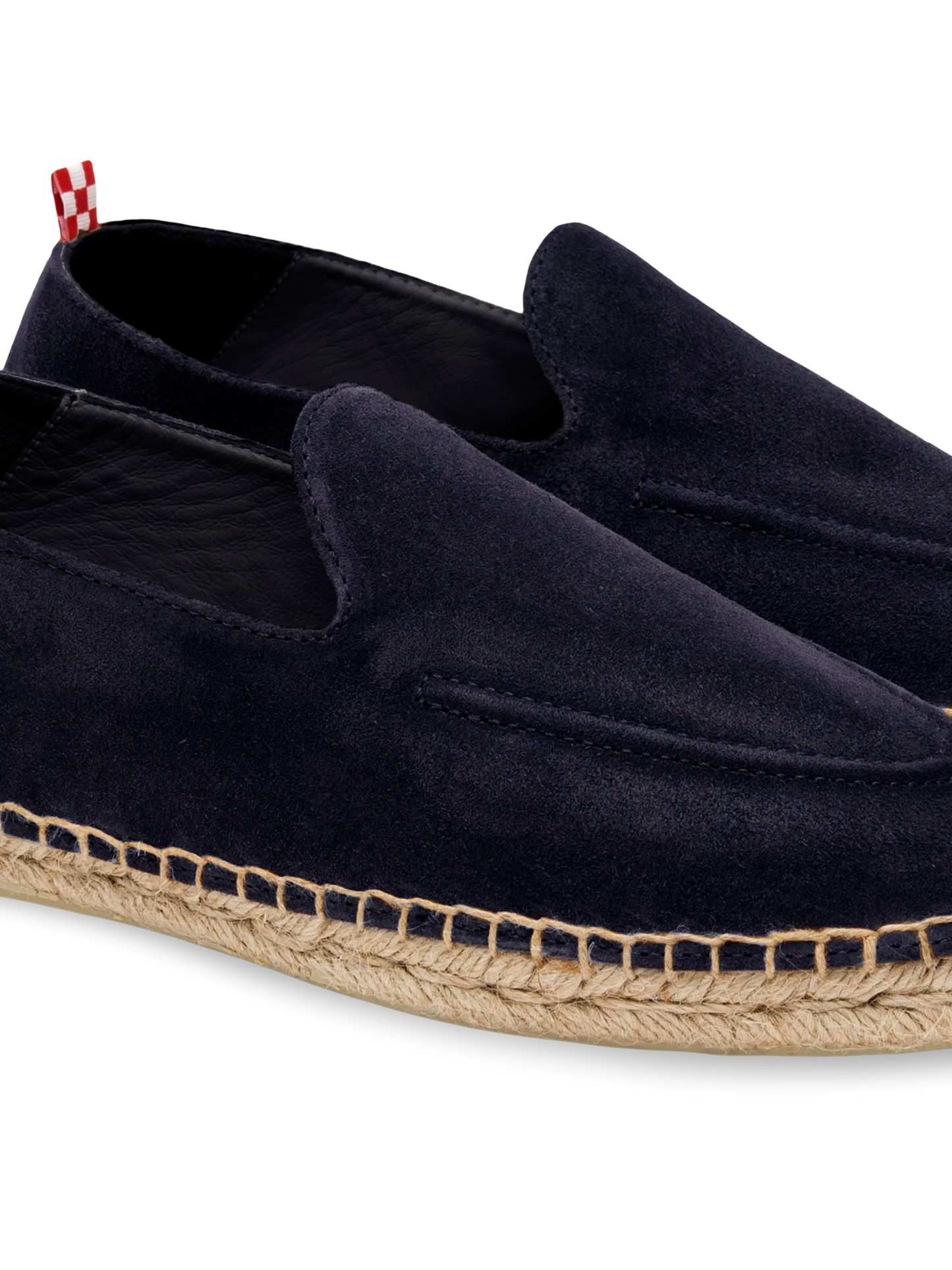 Navy blue suede Armand espadrilles