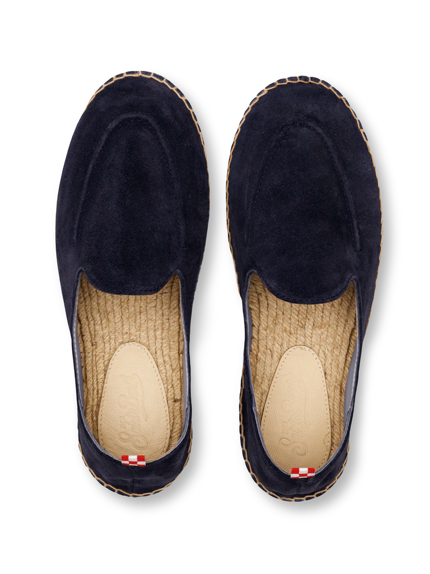 Navy blue suede Armand espadrilles