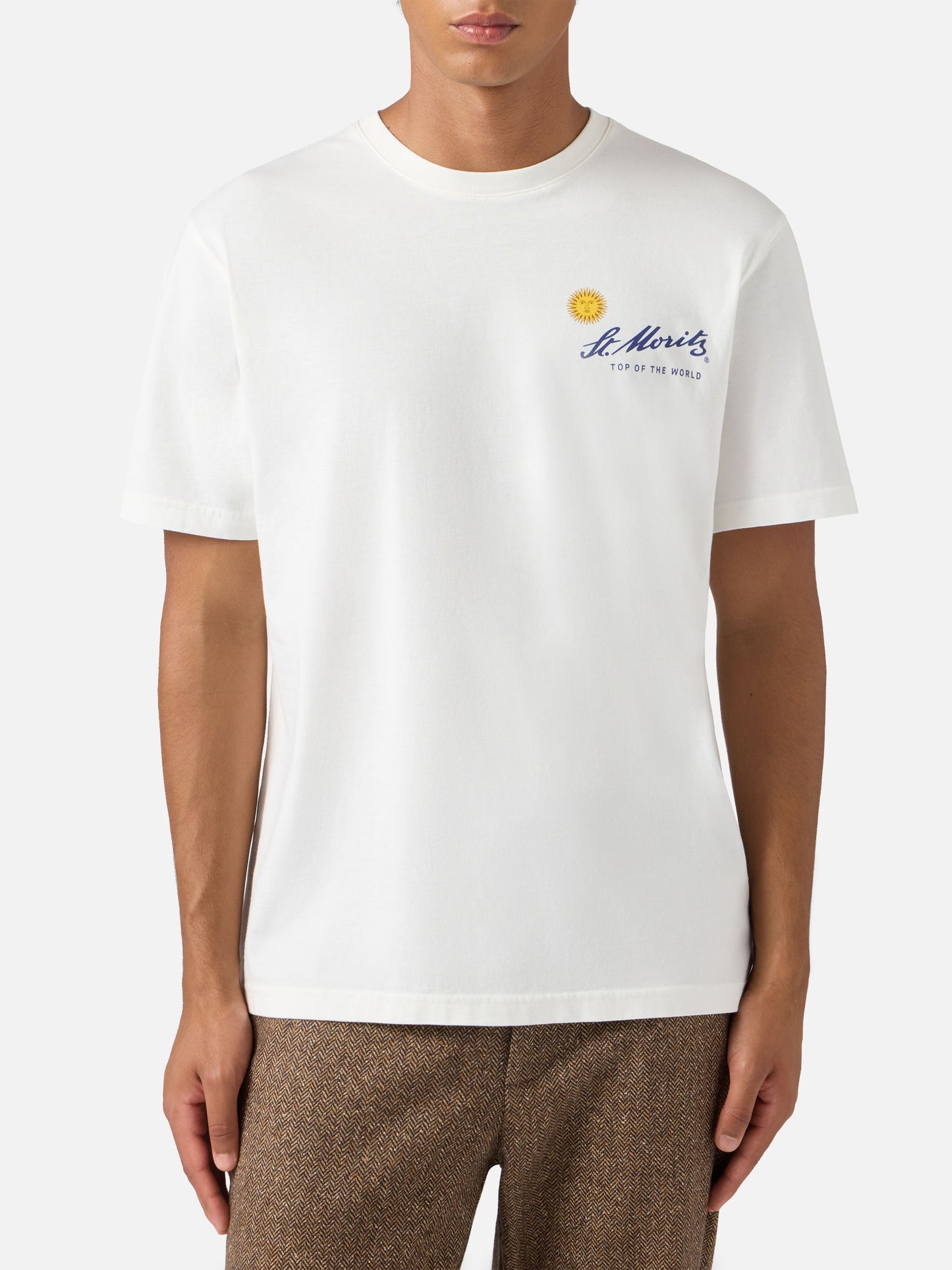 T-shirt Arnott in cotone invernale con stampa St. Moritz | ST. MORITZ TOP OF THE WORLD SPECIAL EDITION
