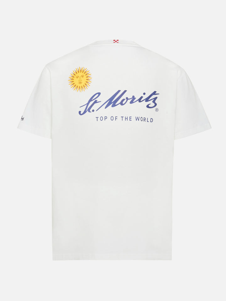 Winter-Baumwoll-T-Shirt Arnott mit St. Moritz-Print | ST. MORITZ TOP OF THE WORLD SPECIAL EDITION