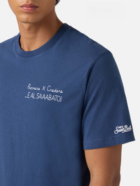 Winter cotton t-shirt Arnott with Provare per credere embroidery | YUPPIES SPECIAL EDITION