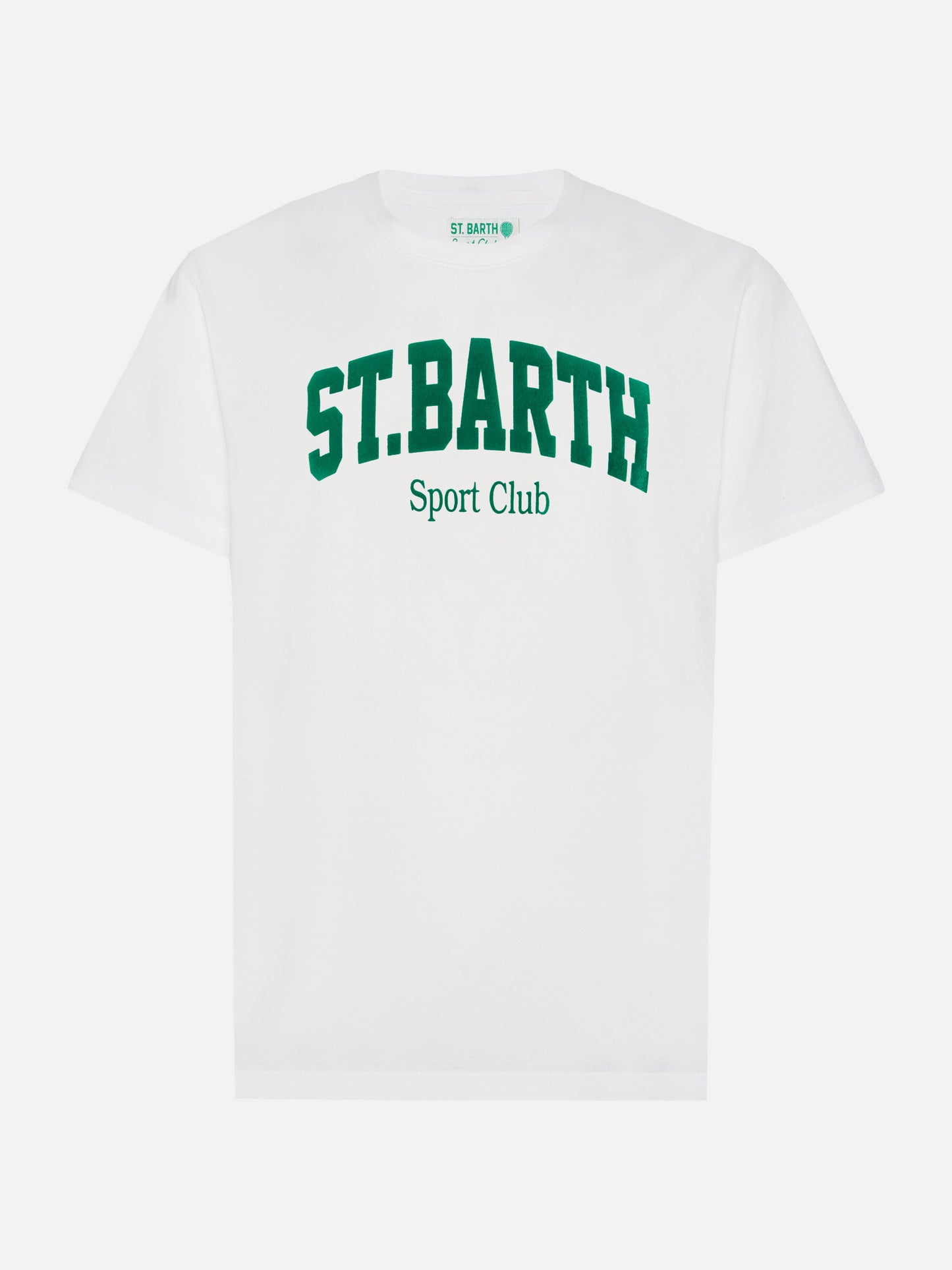 Winter cotton t-shirt Arnott with St. Barth sport club print