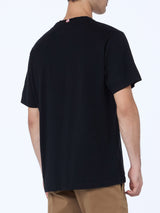 T-shirt da uomo in cotone pesante Arnott con ricamo Barman