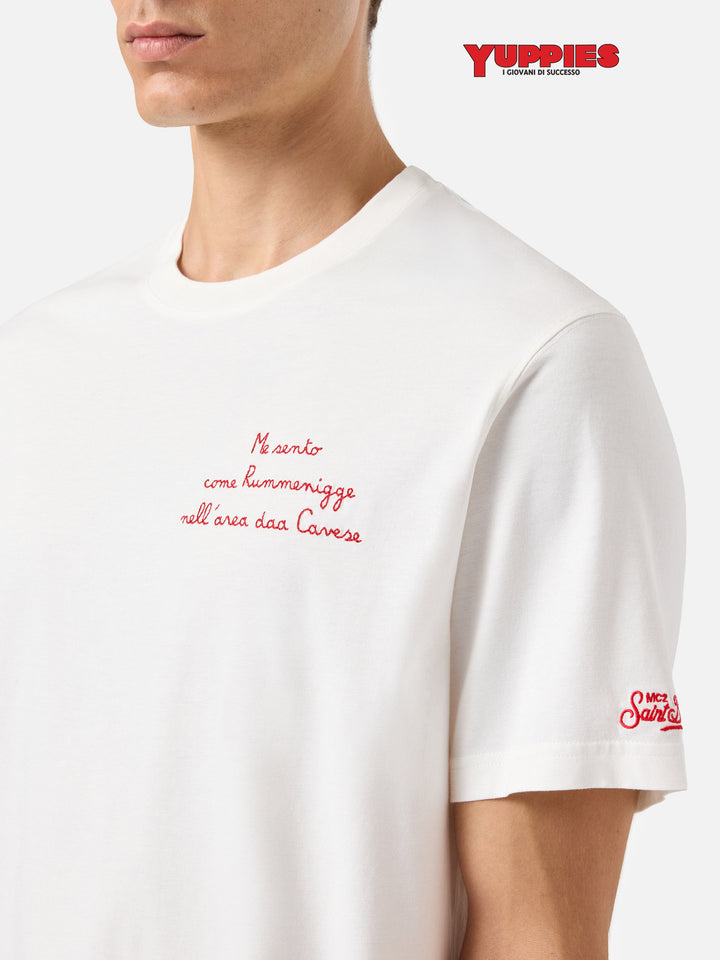 Winter cotton t-shirt Arnott with Come Rumenigge... embroidery | YUPPIES SPECIAL EDITION