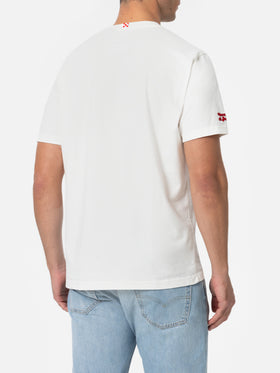 Man t-shirt Arnott with Sole, whisky...embroidery | VACANZE DI NATALE SPECIAL EDITION