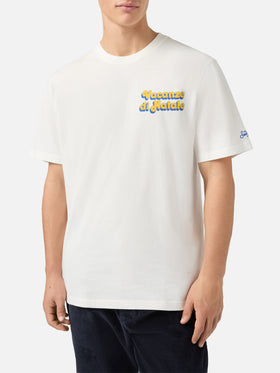 Winter-Baumwoll-T-Shirt Arnott Warm mit Logo-Foliendruck | VACANZE DI NATALE SPECIAL EDITION