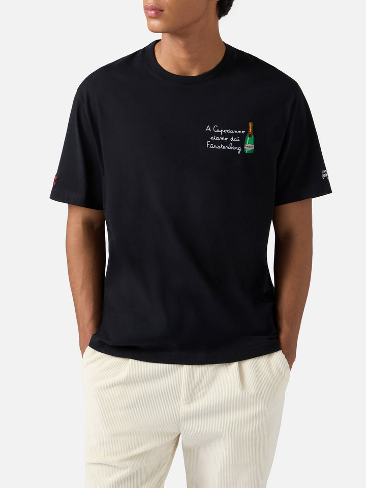 T-shirt Arnott Warm in cotone invernale con ricamo Dai Fürstenberg! | VACANZE DI NATALE EDIZIONE SPECIALE