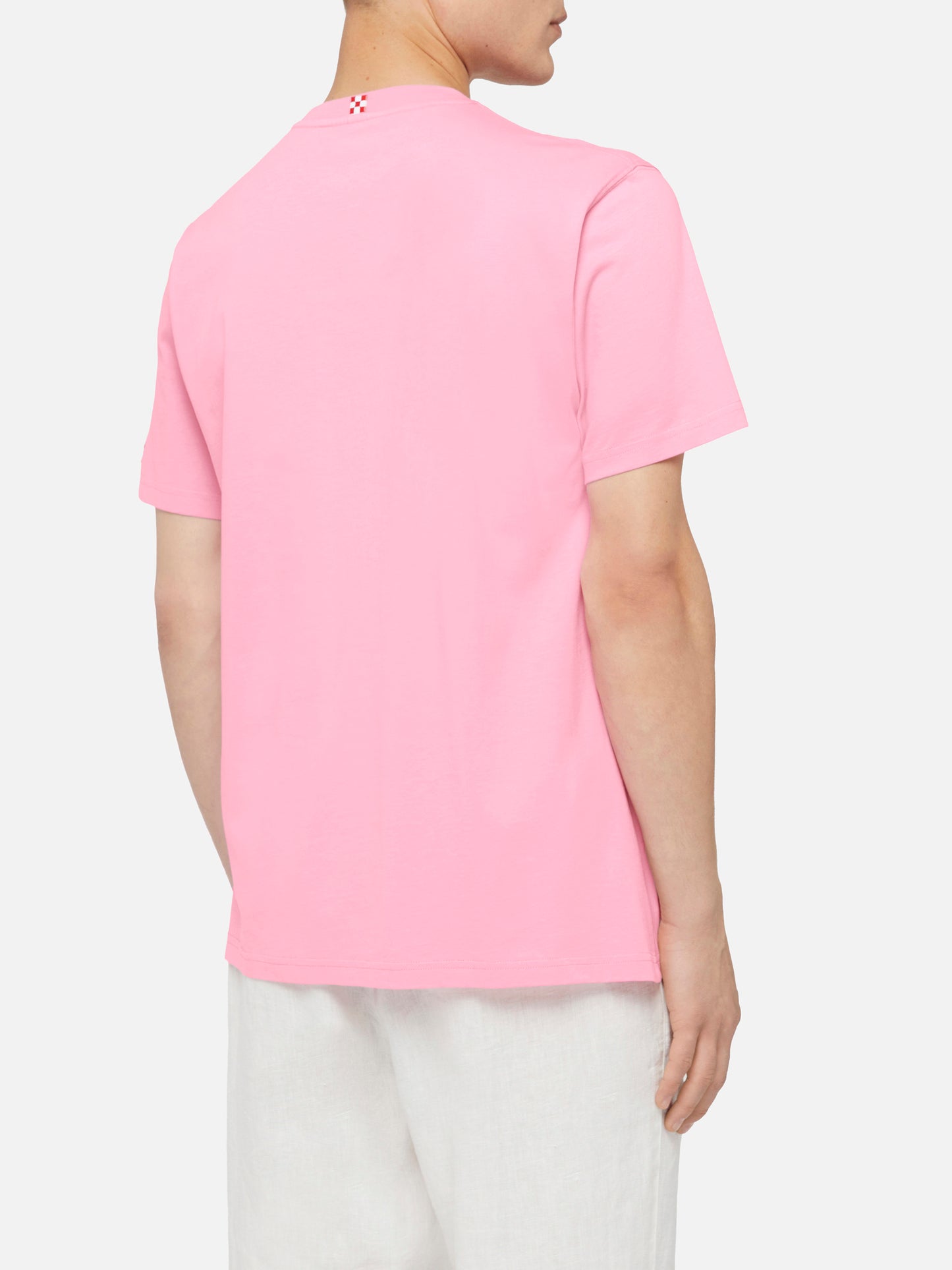 Baumwoll-T-Shirt Austin mit Stickerei und Uhrendruck