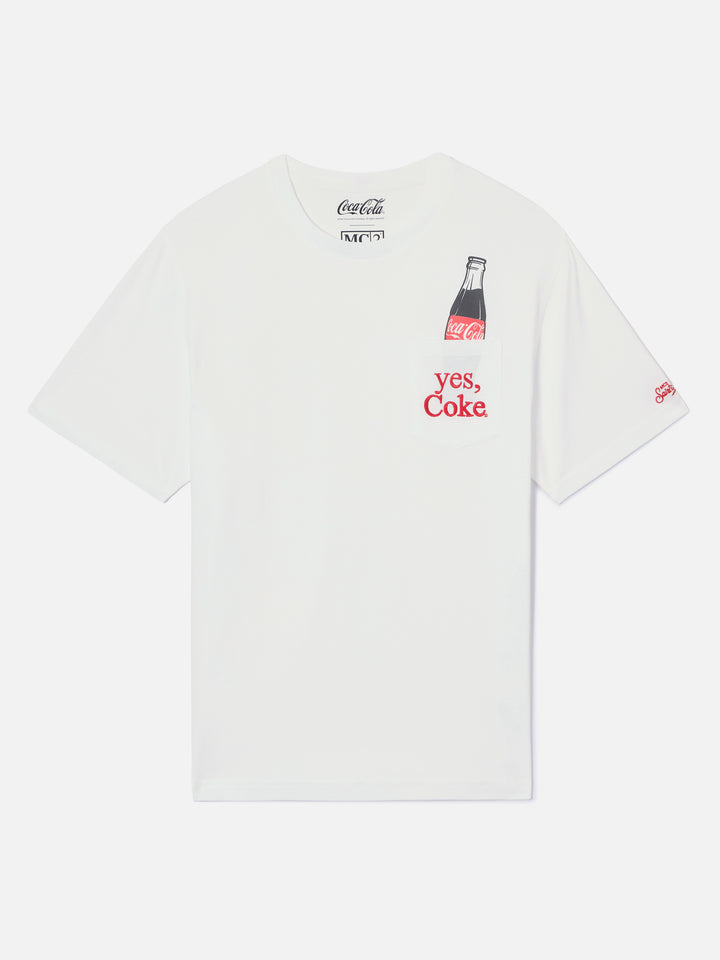 White Austin t-shirt with Yes, Coke print | Special Edition