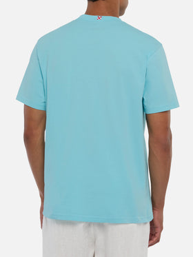 Tshirt in cotone da uomo Austin con ricamo Sono croccante | ALGIDA SPECIAL EDITION