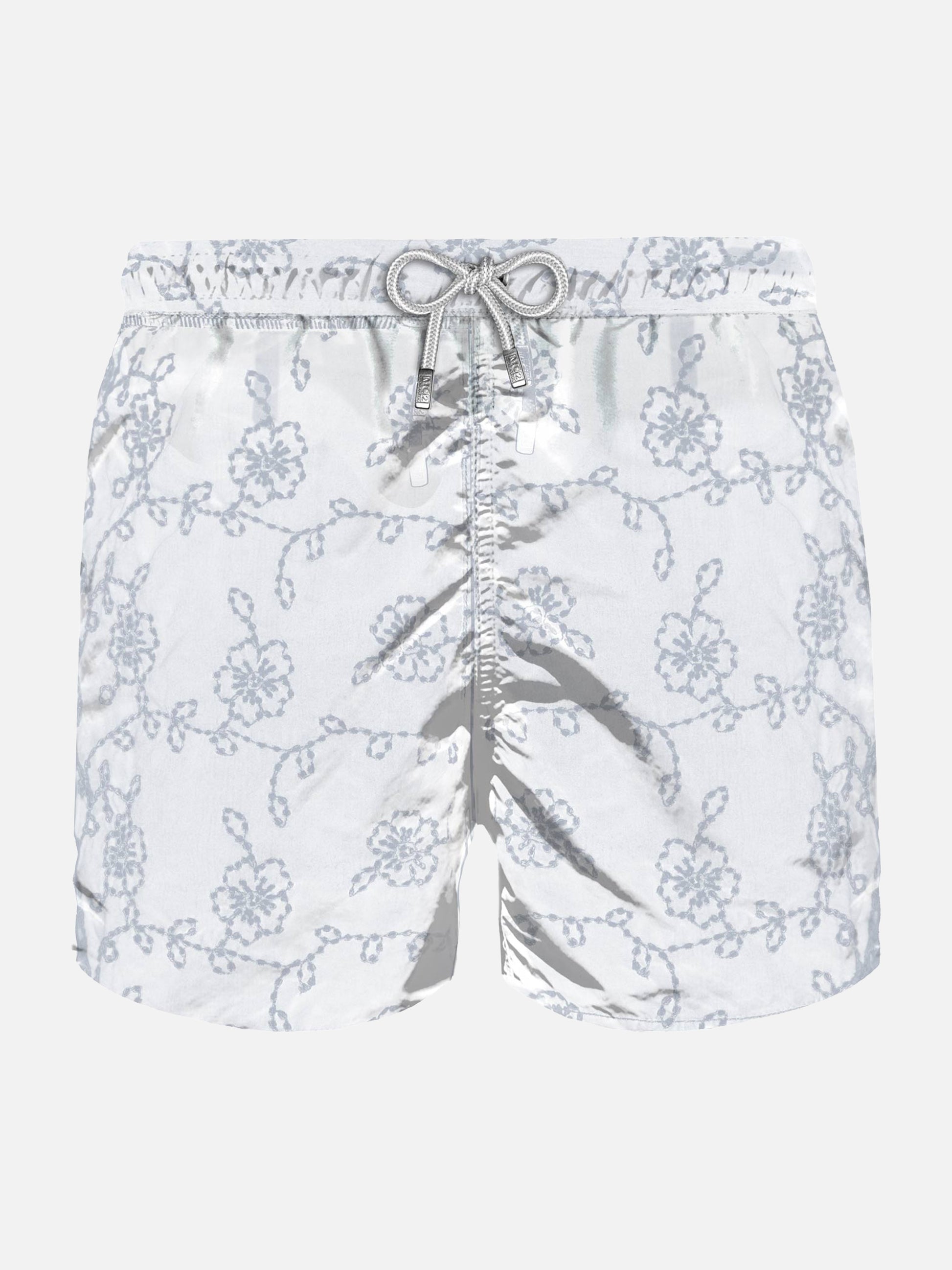 Blue embroidered swim shorts - MC2 Saint Barth