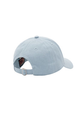 Cappellino da baseball Jr in lino azzurro con ricamo Saint Barth