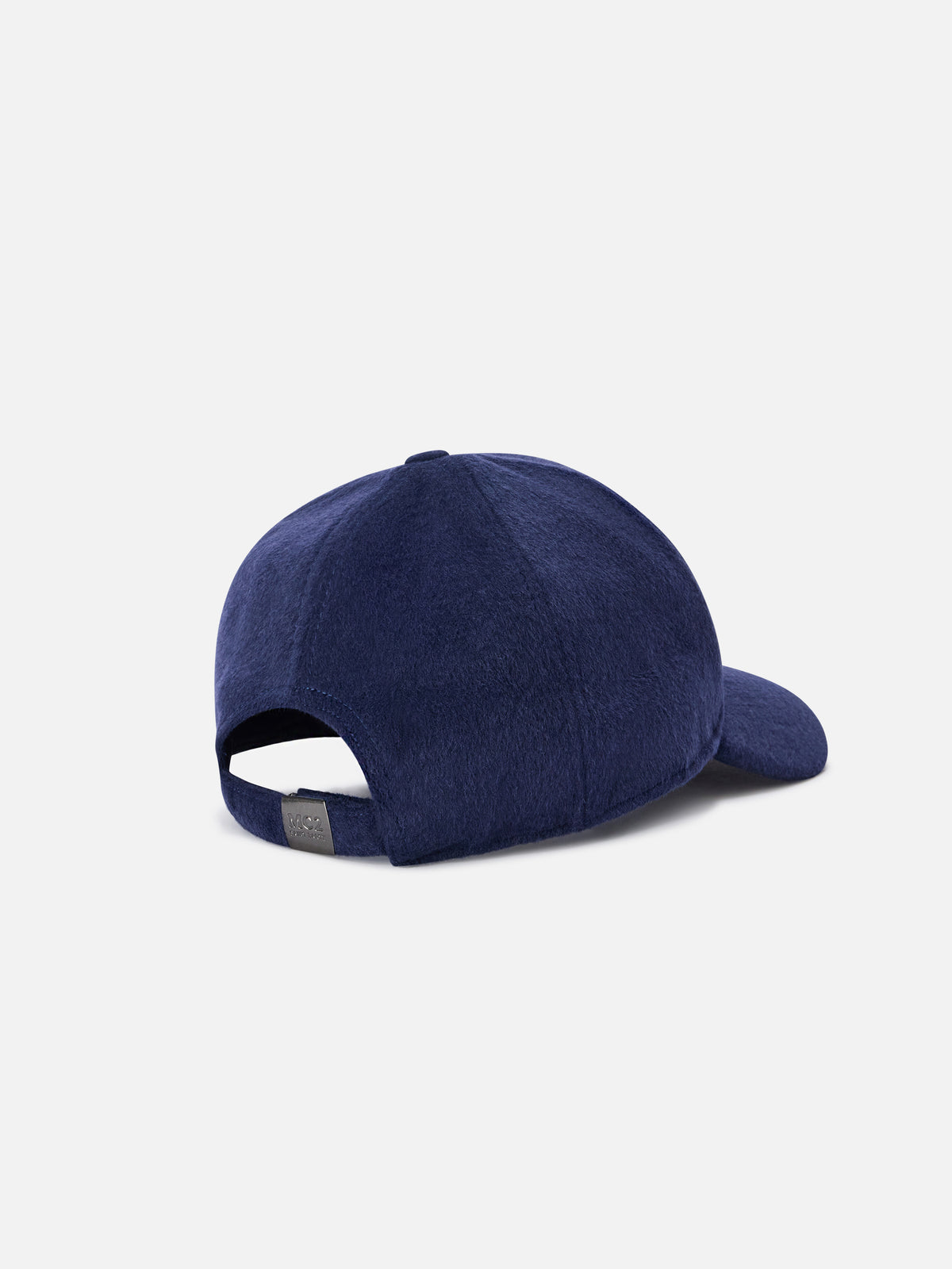 Navy blue Baseball felt cap with SB monogram embroidery