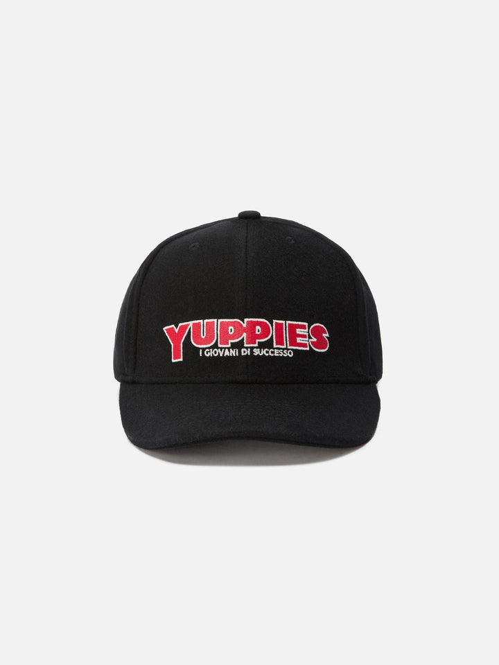 Baseballkappe aus Wollmischung mit Yuppies-Stickerei | YUPPIES SONDEREDITION